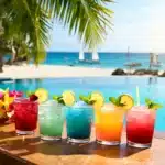 Easy mocktail recipes for summer featuring vibrant fruity drinks