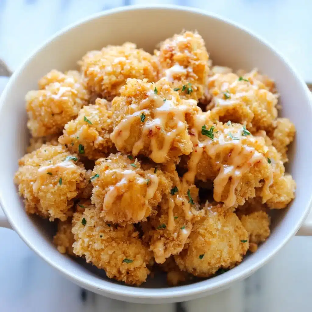 Golden Bang Bang Chicken tossed in sweet Thai chili and hot sauce, made with crispy skinless chicken breasts.