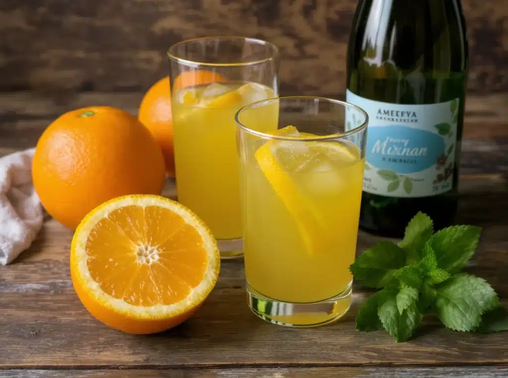Merry Mimosa Mocktail