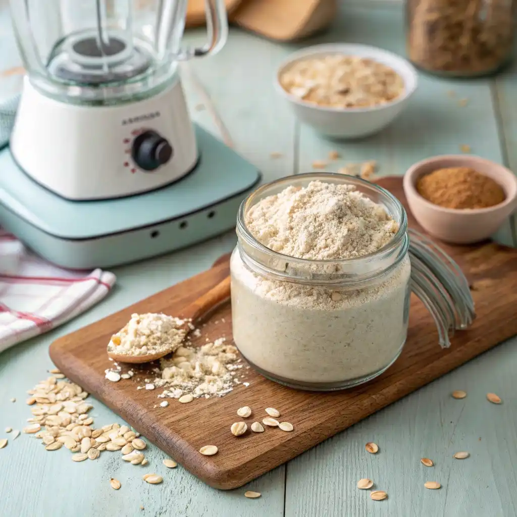 how to make oat flour at home featured image