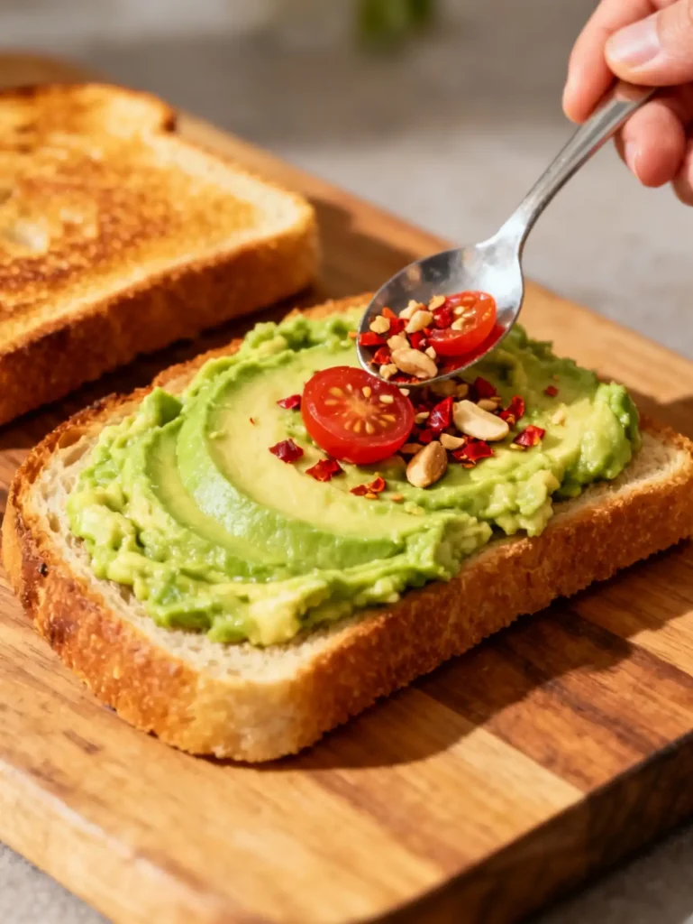 how to make avocado breakfast toast