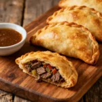 Easy beef empanadas recipe with golden crust