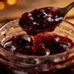 Bog Witch Berries dark berry jam in jar