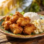 Hawaiian Mochiko Chicken crispy sweet rice flour fried chicken