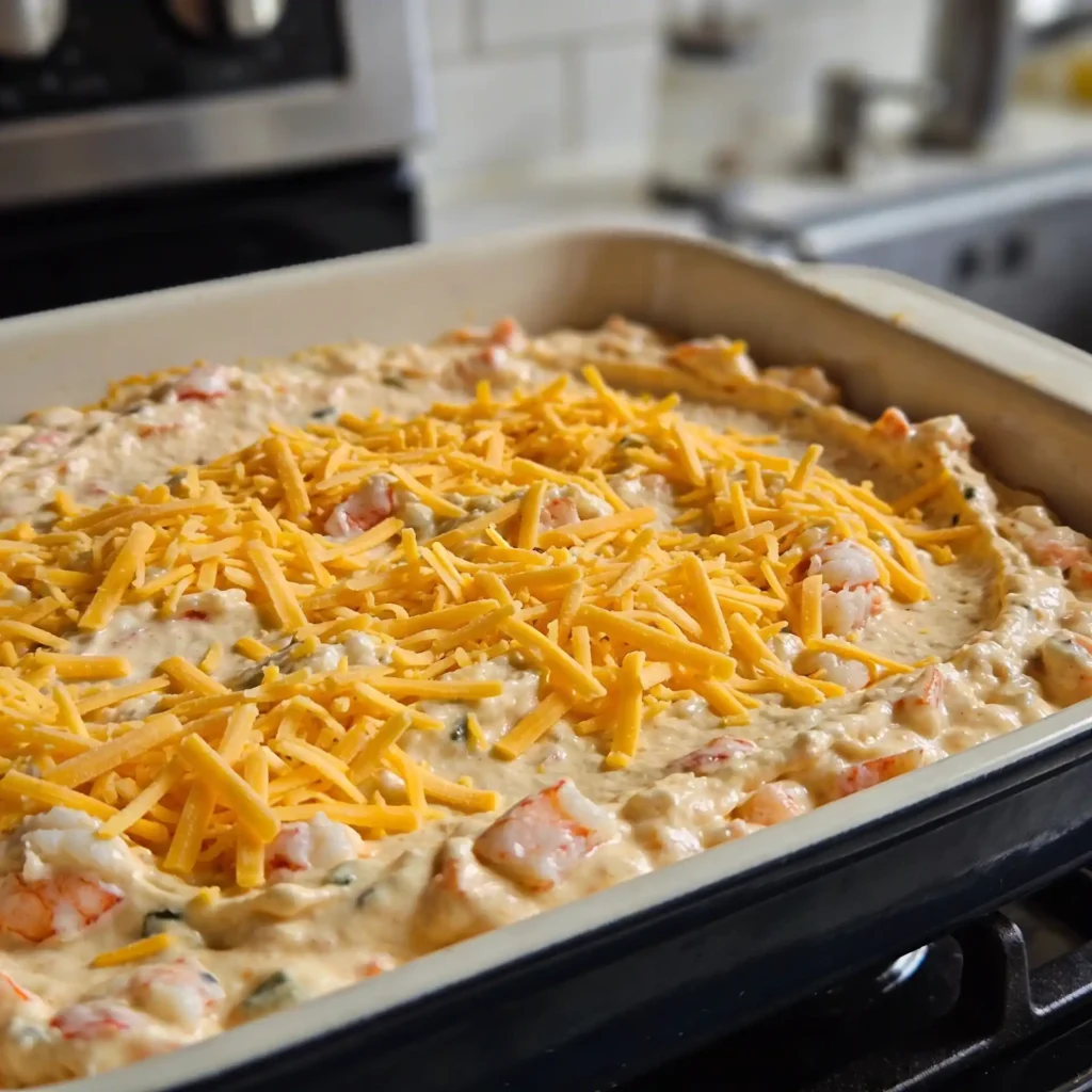 Joe's Crab Shack crab dip before baking