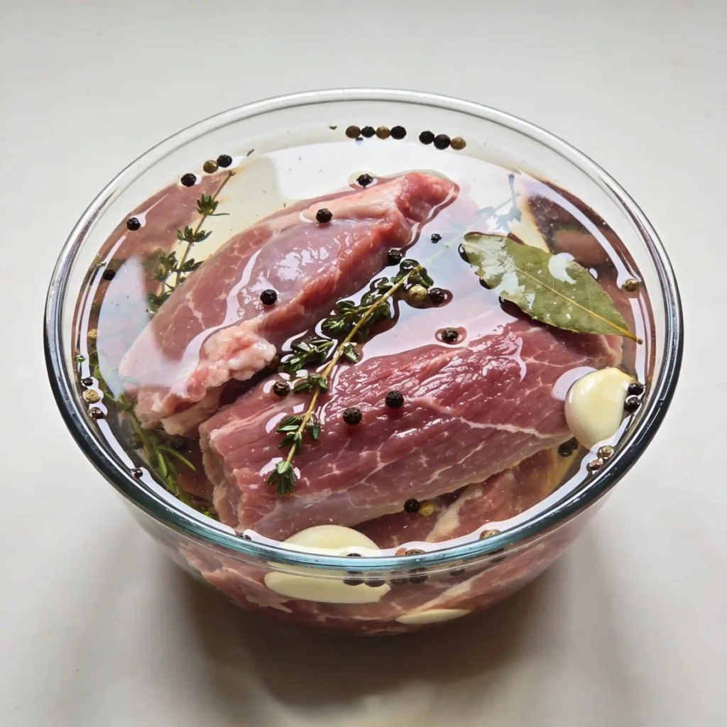 pickling meat for pickled possum poppers