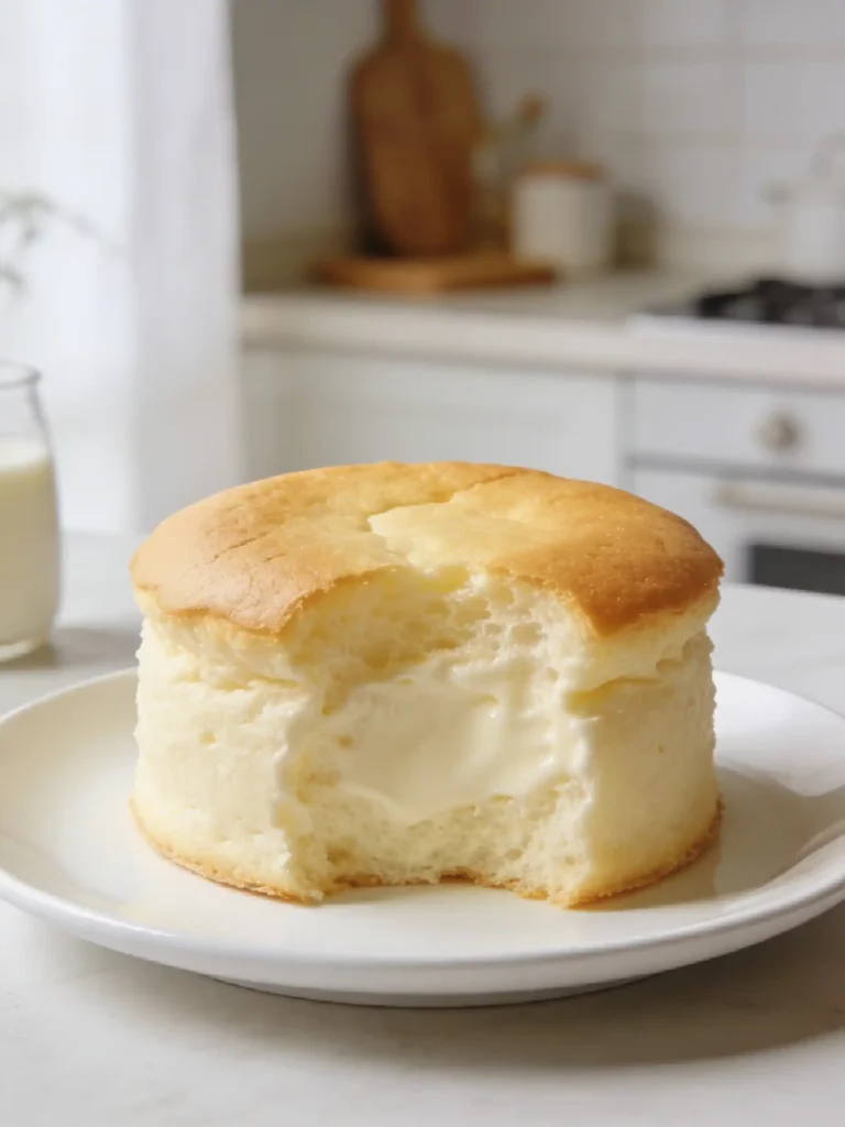 soufflé yogurt cake fluffy texture