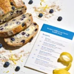 Blueberry Lemon Cream Cheese Sourdough Bread