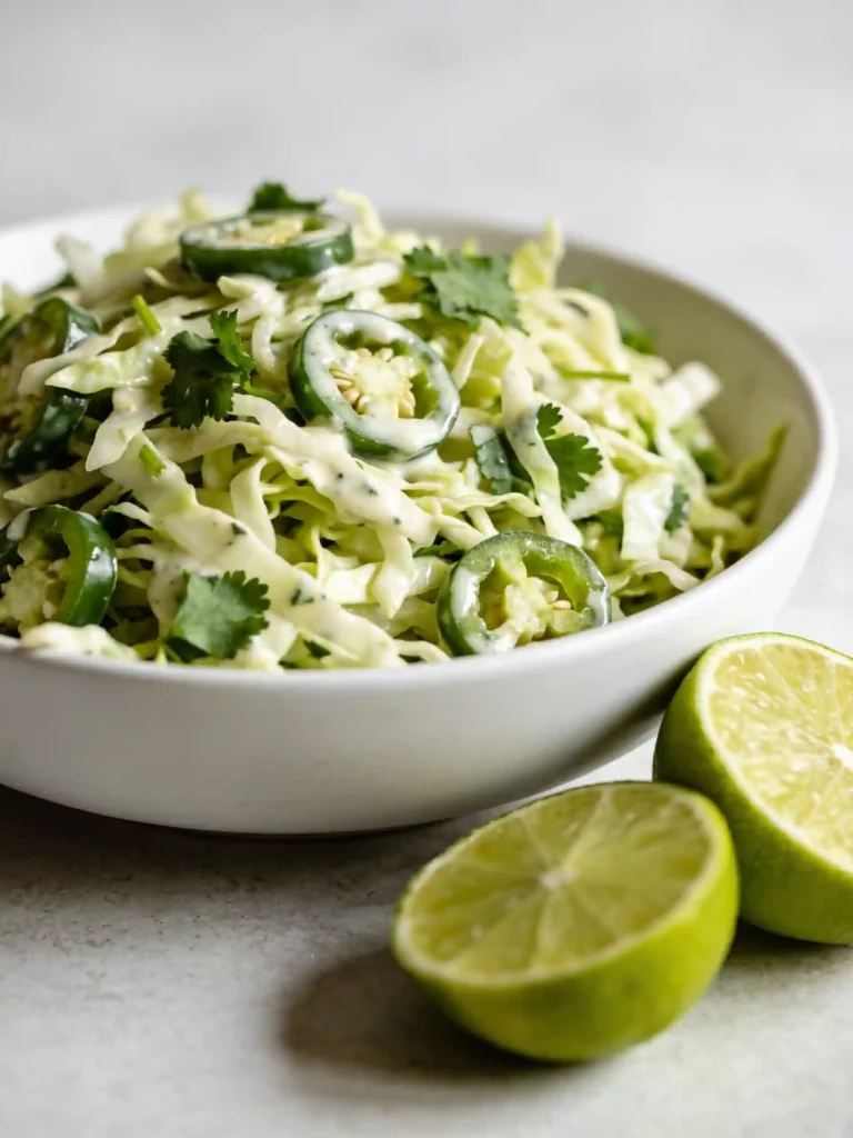 cilantro lime jalapeño slaw recipe