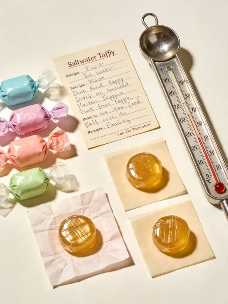 Homemade Saltwater Taffy Recipe