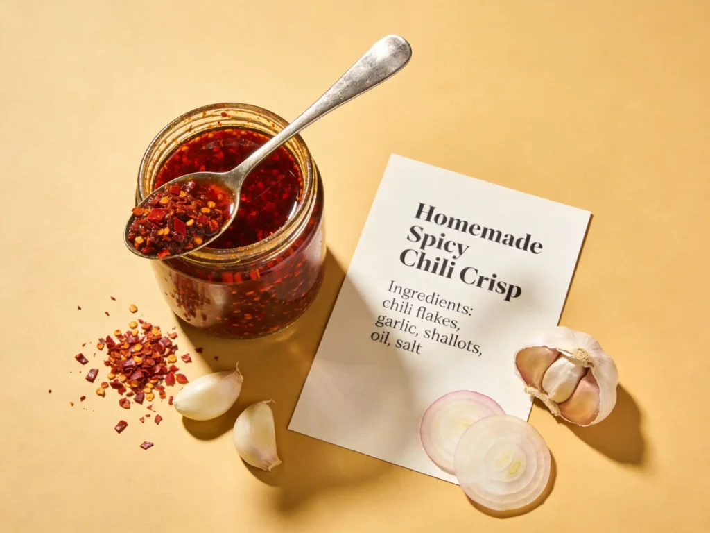 Homemade Spicy Chili Crisp Recipe