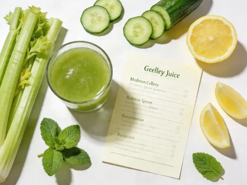 Mediterranean Celery Green Juice Recipe