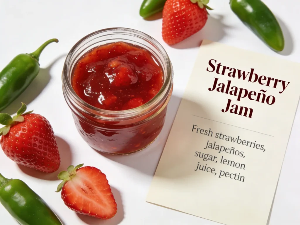 Strawberry Jalapeño Jam Recipe